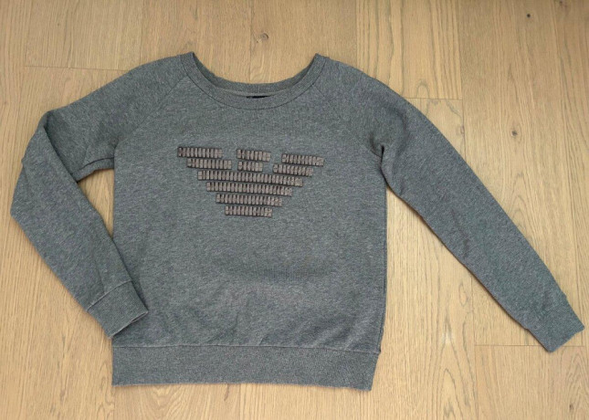 armani-mikina-seda-xs-logo-original-big-4