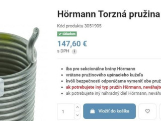 originalne-pruziny-garazovych-bran-hormann-nove