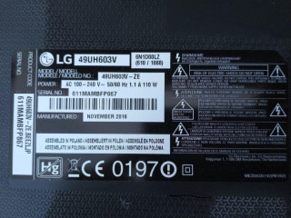 rozpredam-tv-lg-49uh603v