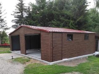 plechova-garaz-premium-8x7m-imitacia-dreva