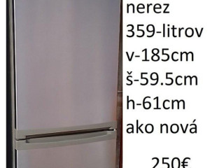 predam-chladnicku-s-mraznickou-nerez-aj-bielu