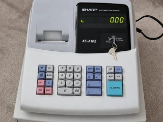 elektronicka-registracna-pokladnica-sharp-xe-a102-funkcna