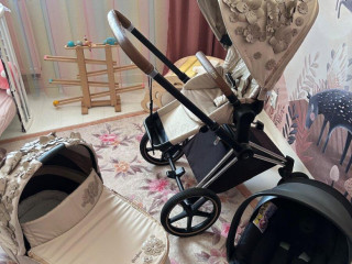 cybex-priam-simply-flowers-beige-3v1