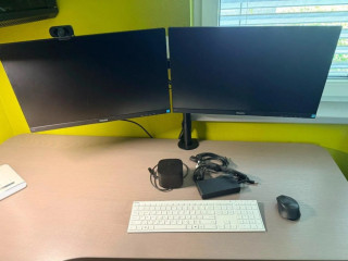 predam-2x-monitor-drziak-dock-klavesnica-mys-kamera