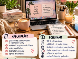 praca-z-domu-administrativny-pracovnikpracovnicka