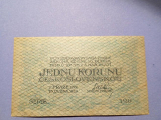 predam-bankovku-1-koruna-1919