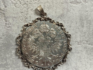 tolar-marie-terezie-punc-ag-stribrny-privesek-318g