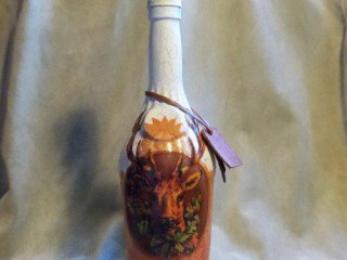 lovecka-flasa-trofej-hneda