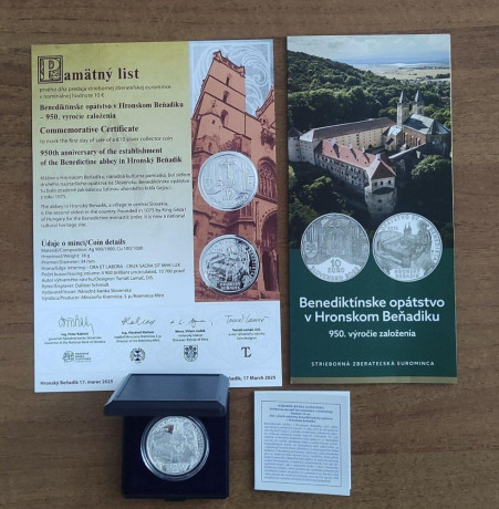 10-eur-slovensko-2025-hronsky-benadik-proof-pamatny-list-big-0
